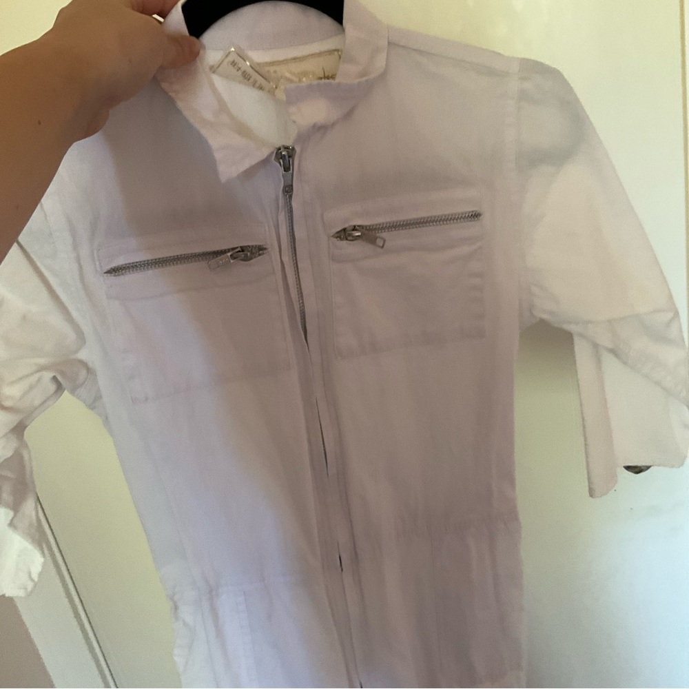 Jump suit white